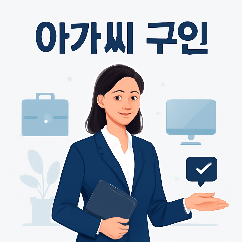 아가씨 구인 메인 이미지