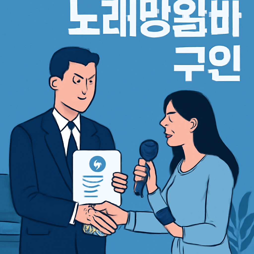 노래방알바 구인 메인 이미지