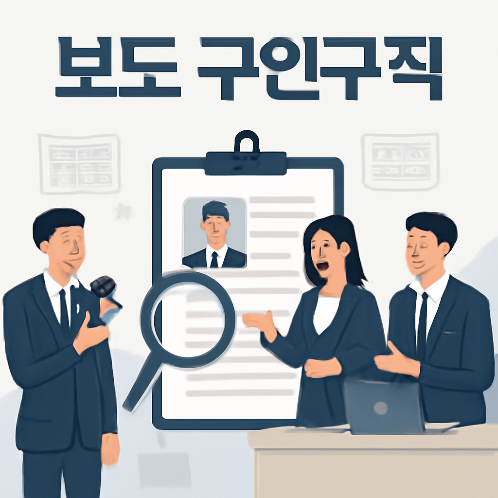 보도 구인구직 메인 이미지