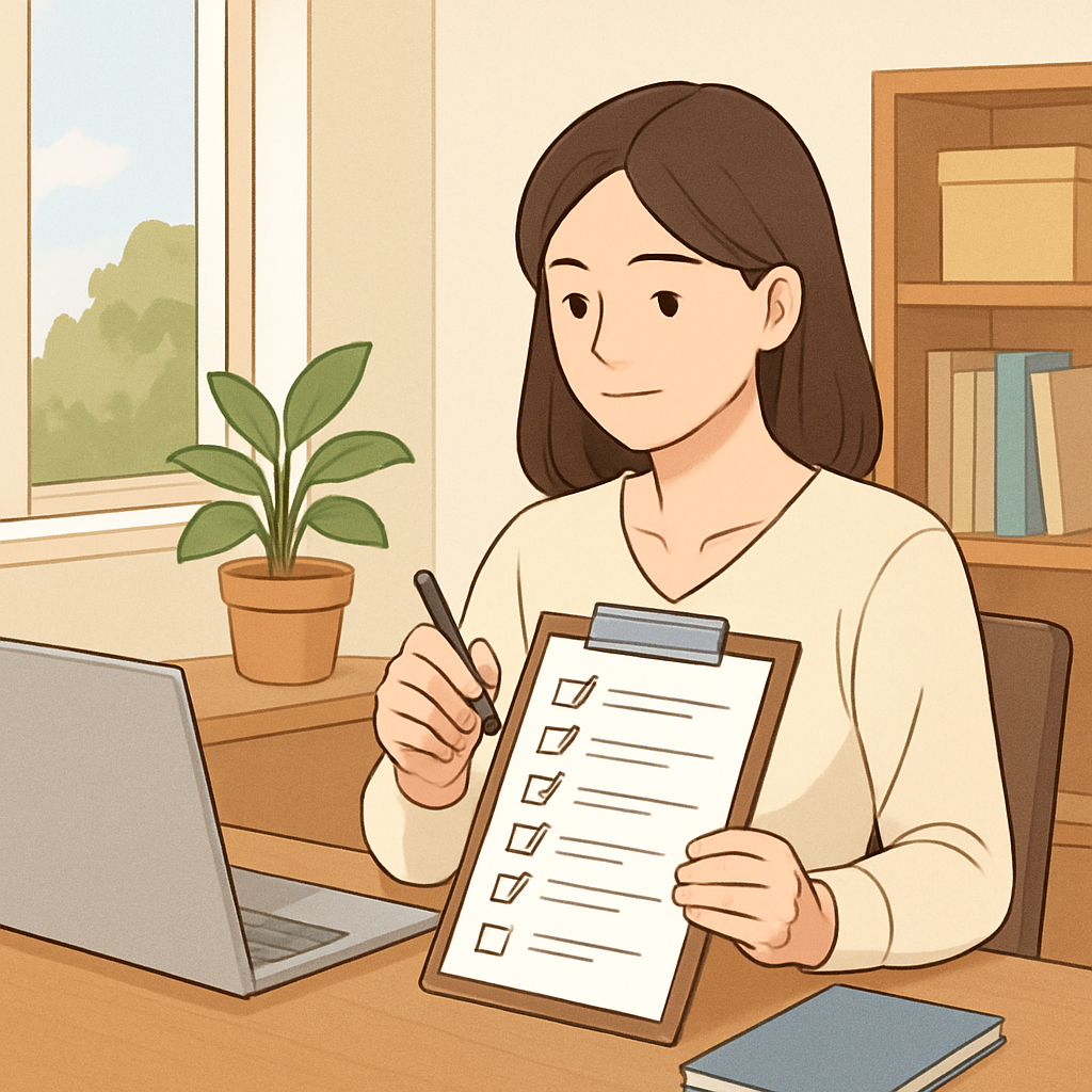 룸알바 면접 준비 체크리스트 이미지