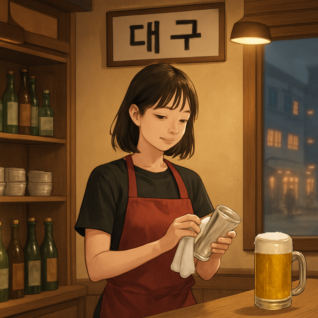 대구 술집 아르바이트 근무 시간 이미지