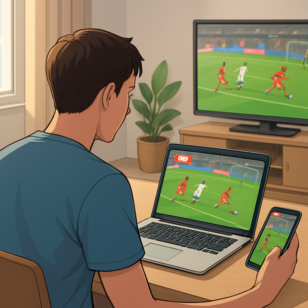 한국에서 실시간 스포츠 중계 보는 방법 이미지